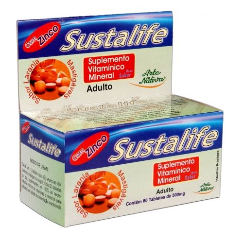 Sustalife com 60 Tabletes de 500mg - Arte Nativa